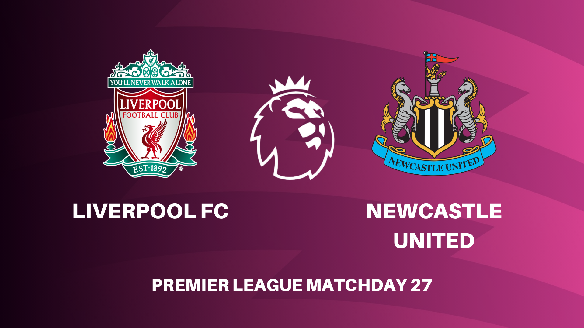 Live: Liverpool FC vs Newcastle United